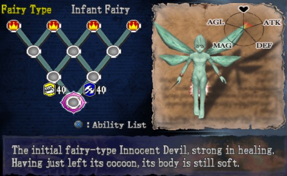 Curse of Darkness Infant Fairy