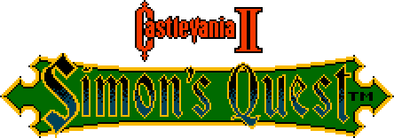 Castlevania II: Simon's Quest - Карты этапов
